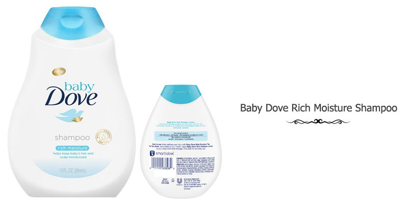 Champú de hidratación rica de Dove para bebés