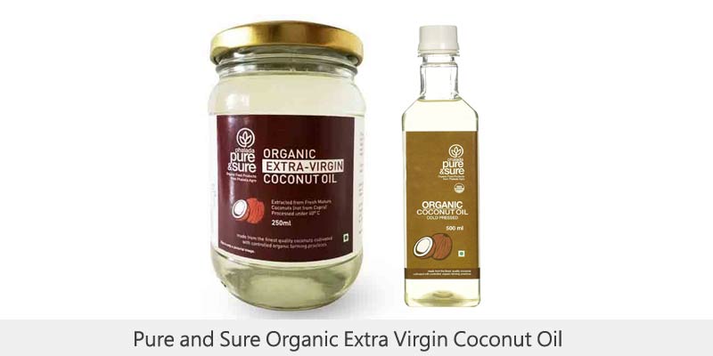 Pure and Sure Organic Extra Virgin Coconut Oil
