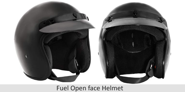 Fuel Helmets Open Face