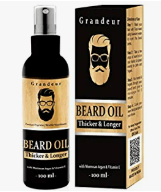Grandeur Mooch And Beard Growth Oil
