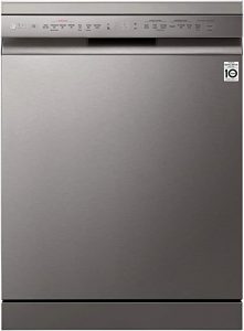 LG 14 Place Settings Wi-Fi Dishwasher (DFB424FP, Silver)