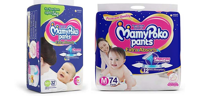 MomyPoko Pants Baby Diapers
