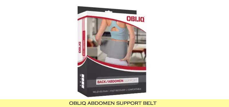 obliq abdomen support belt