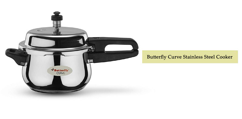 Butterfly Curve Stainless Steel Cooker