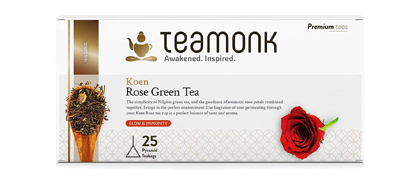 Teamonk Koen Rose Green Tea