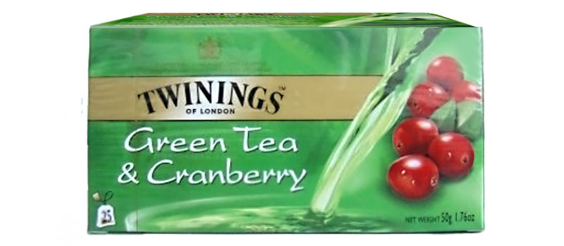 Twinings Green Tea Cranberry