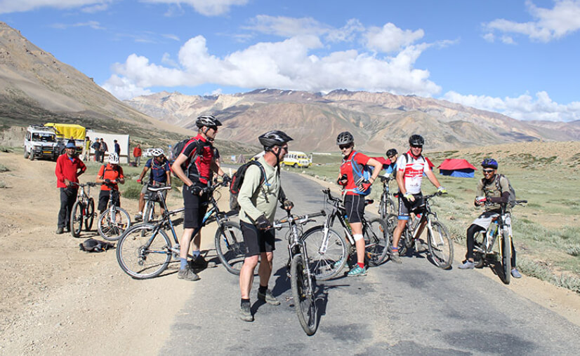 mountain biking Ladakh
