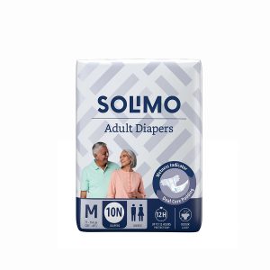 Solimo Adult Diapers Tape Style