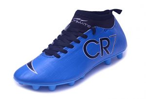 Axpro-Ronaldo-Ankle-Blue-Studs-Football-Shoes