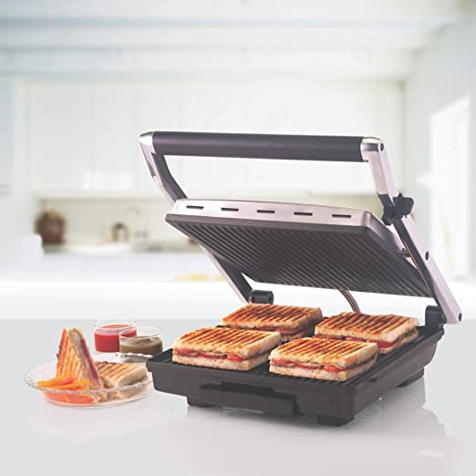 Borosil 2000-Watt Grill Sandwich Maker