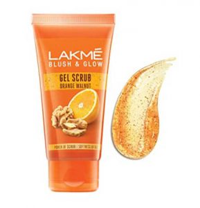 Lakmé Blush & Glow Orange Walnut Gel Scrub
