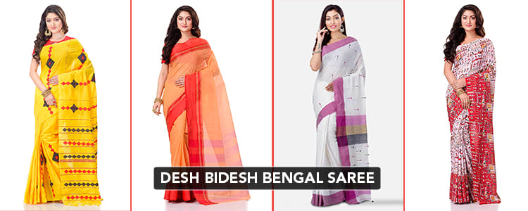 DeshBidesh Bengal Saree