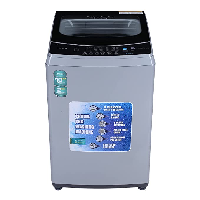 Croma 8 Kg 5 Star Fully Automatic Washing Machine