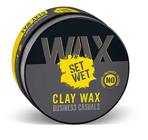 Set Wet Styling Hair Clay Wax