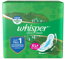 Whisper Ultra Clean Sanitary Pads For Women