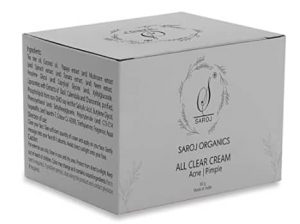 Saroj Organics All Clear Cream for Acne and Pimple