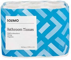 Solimo 3 Ply Toilet Paper