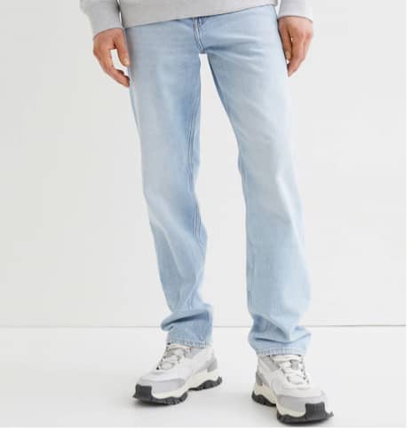 H&M Men Blue Relaxed Jean's
