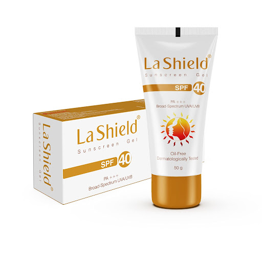 La Shield SPF 40+ Anti Acne Sunscreen Gel