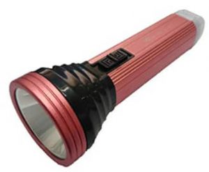 Qualimate Rechargeable Aluminium Alloy LED Zoomable Flashlight