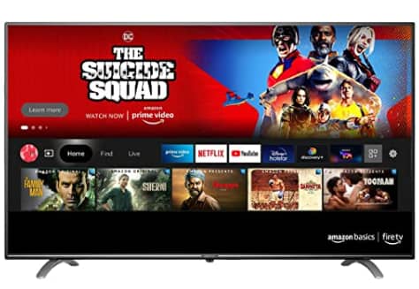 AmazonBasics Fire TV 4K Ultra HD Smart LED TV