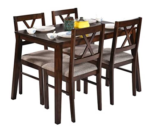 DeckUp Barbados Four-Seater Dining Table Set