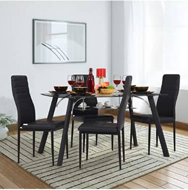 Royaloak Milan Four Seater Dining Table Set