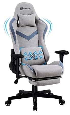Greysteel-Breathe Massage Gaming Chair