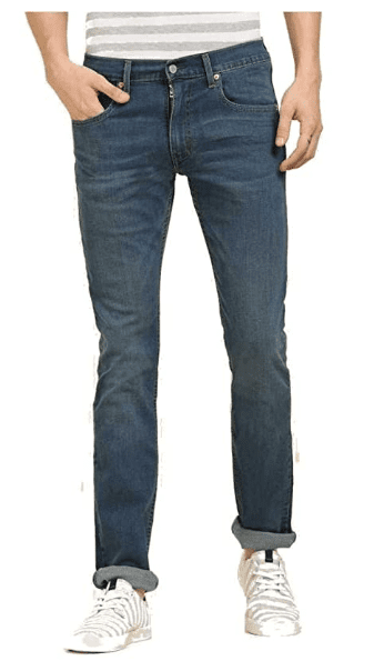 Levis Mens 65504 Skinny Fit Jeans