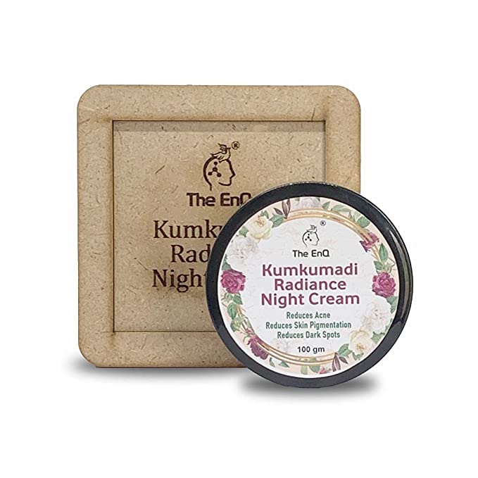 The EnQ Kumkumadi Acne Reducing Night Cream