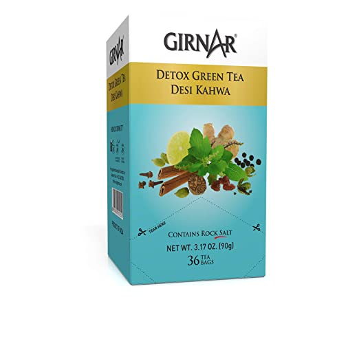Girnar Detox Green Tea - Desi Kahwa