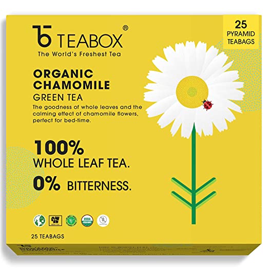 OnlyLeaf 100% Natural Chamomile Green Tea