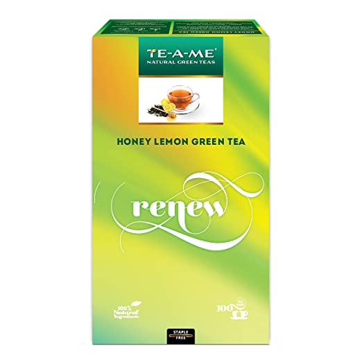 TE-A-ME Renew Honey Lemon Green Tea