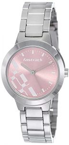 Fastrack Analog Pink Dial Girl's Watch