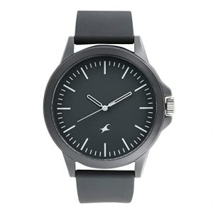 Fastrack Tees Analog Black Dial Unisex-Adult Watch