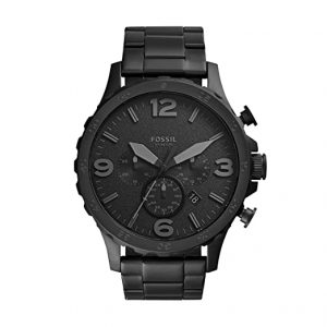 Fossil Nate Chronograph Analog Black Dial Men's Watch