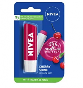 NIVEA Lip Balm, Glossy Finish