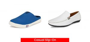 casual slip on