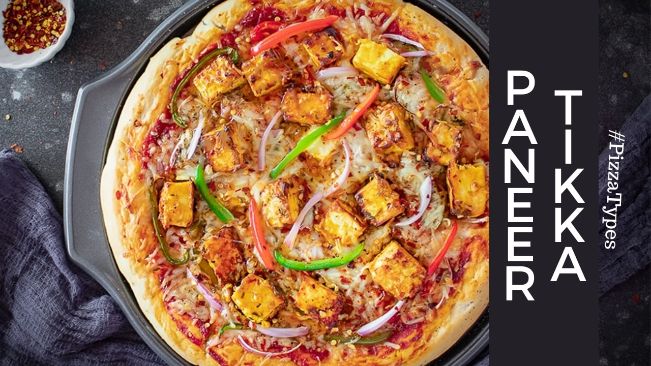 Paneer Tikka Pizza