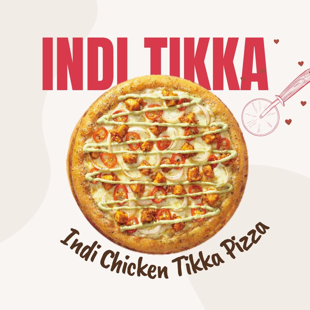 Indi Chicken Tikka Pizza