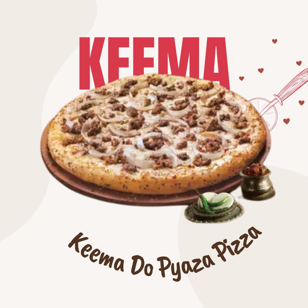 Keema Do Pyaza Pizza