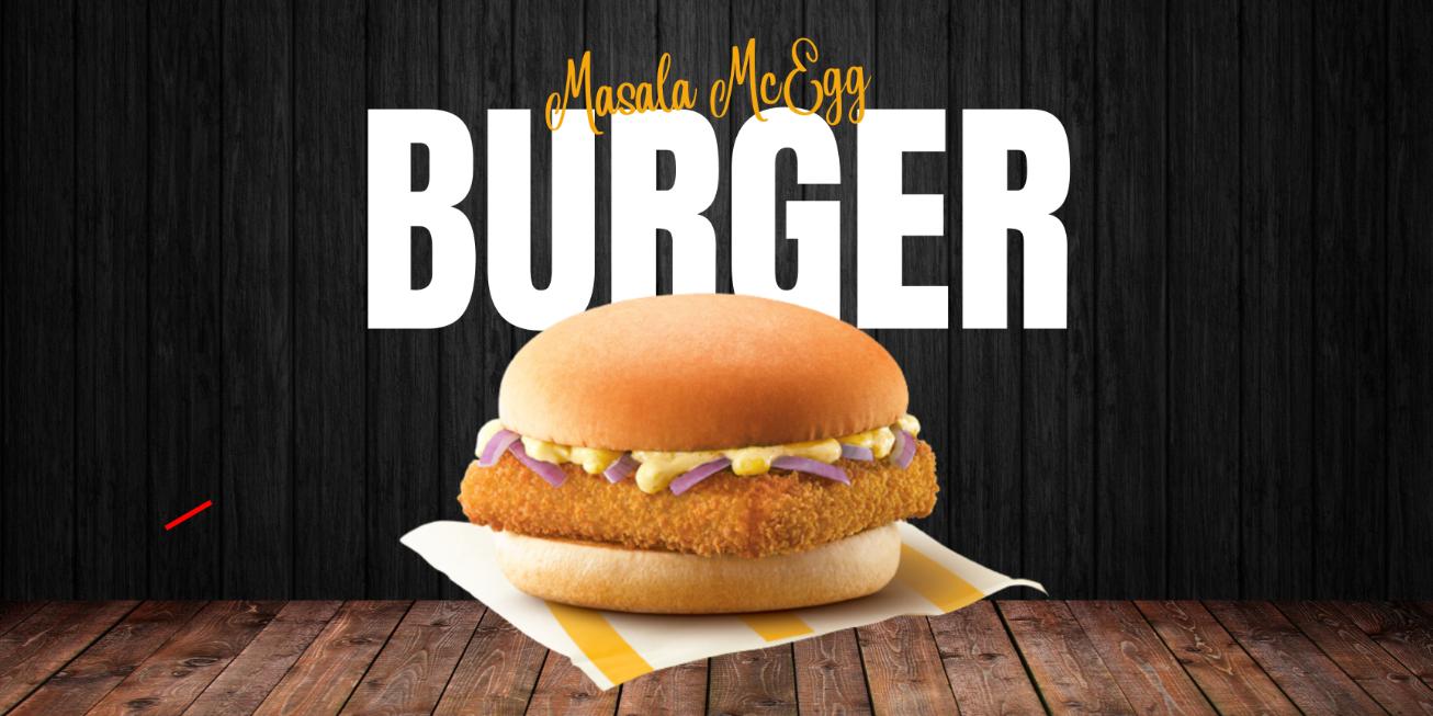 Masala McEgg Burger