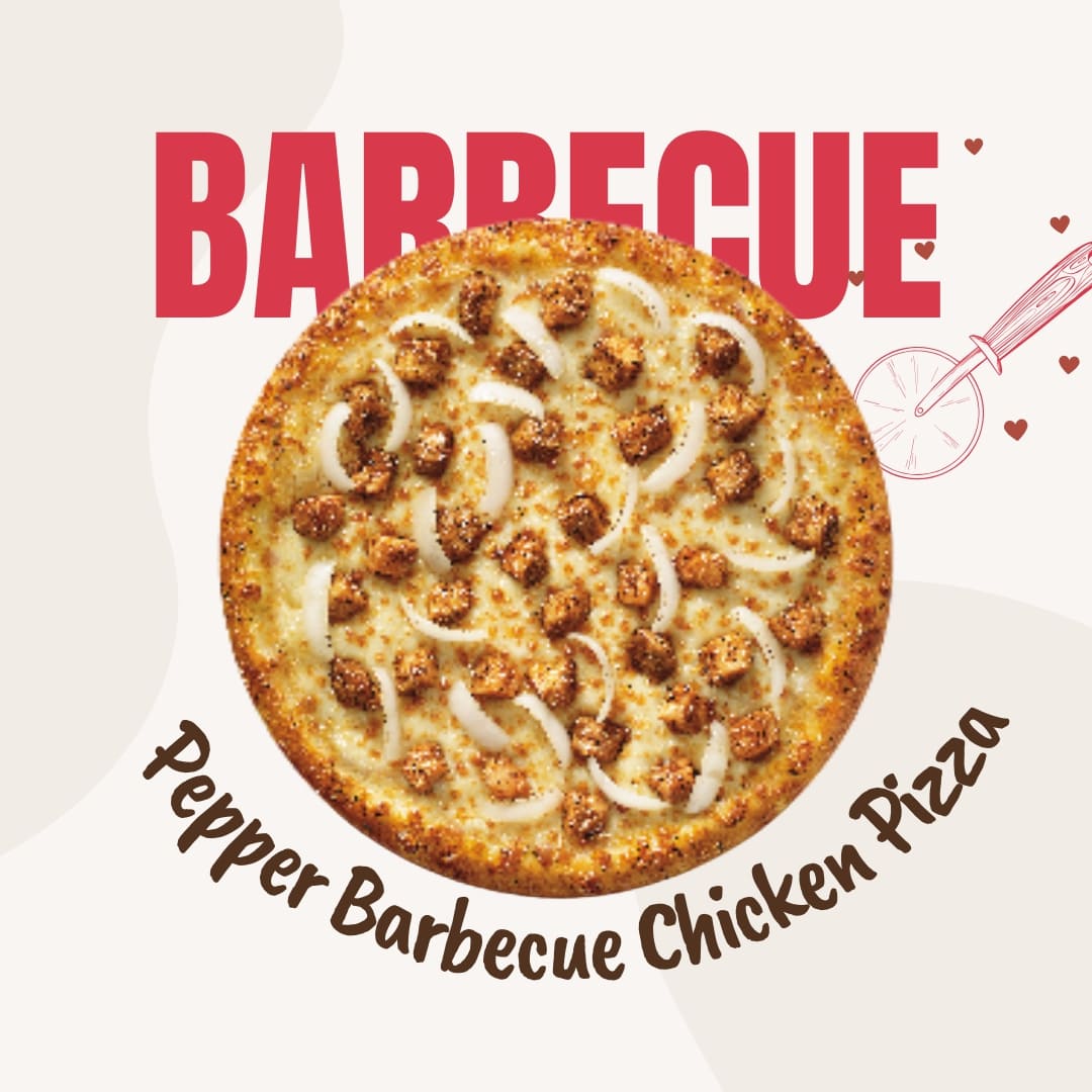Pepper Barbecue Chicken Pizza